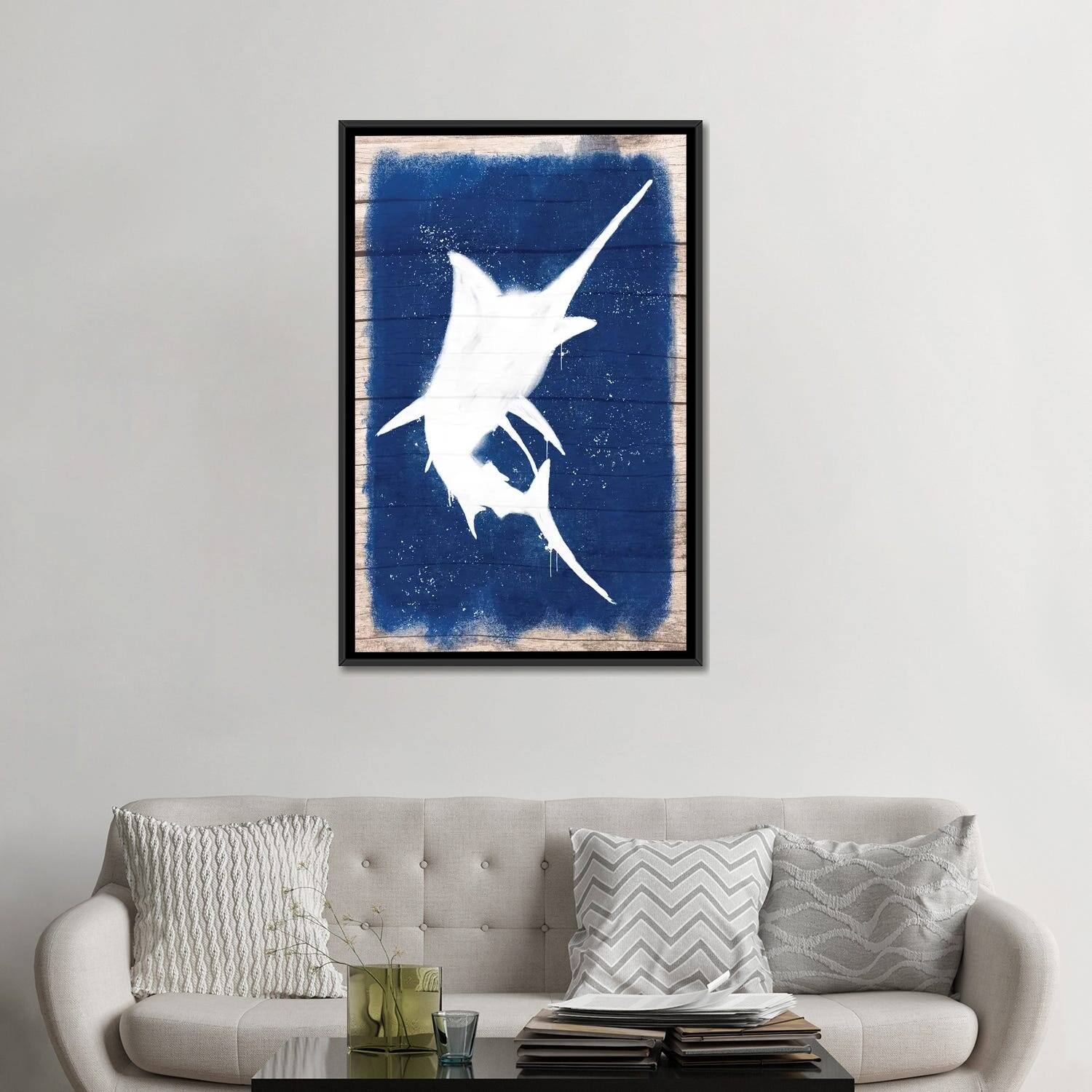 iCanvas "Swordfish Blast I" by Marcus Prime Framed Bed Bath & Beyond